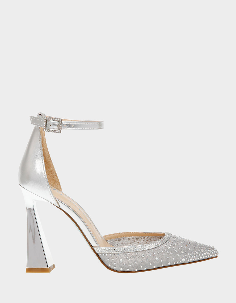 VIOLA SILVER | Silver Heels – Betsey Johnson