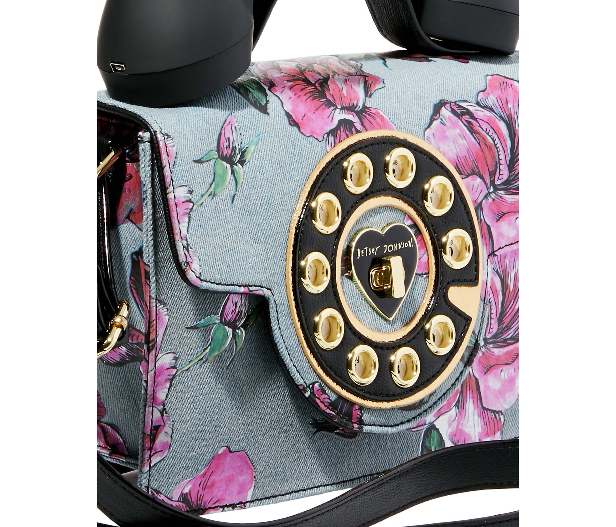 betsey johnson telephone handbag