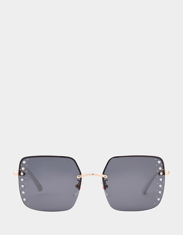 Louis Vuitton - Flower Edge Round Sunglasses - Plastic - Black - Women - Luxury