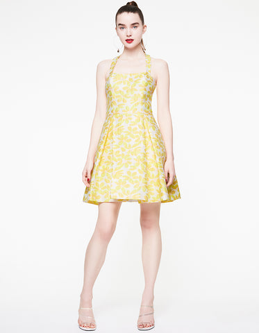 yellow betsey johnson dress