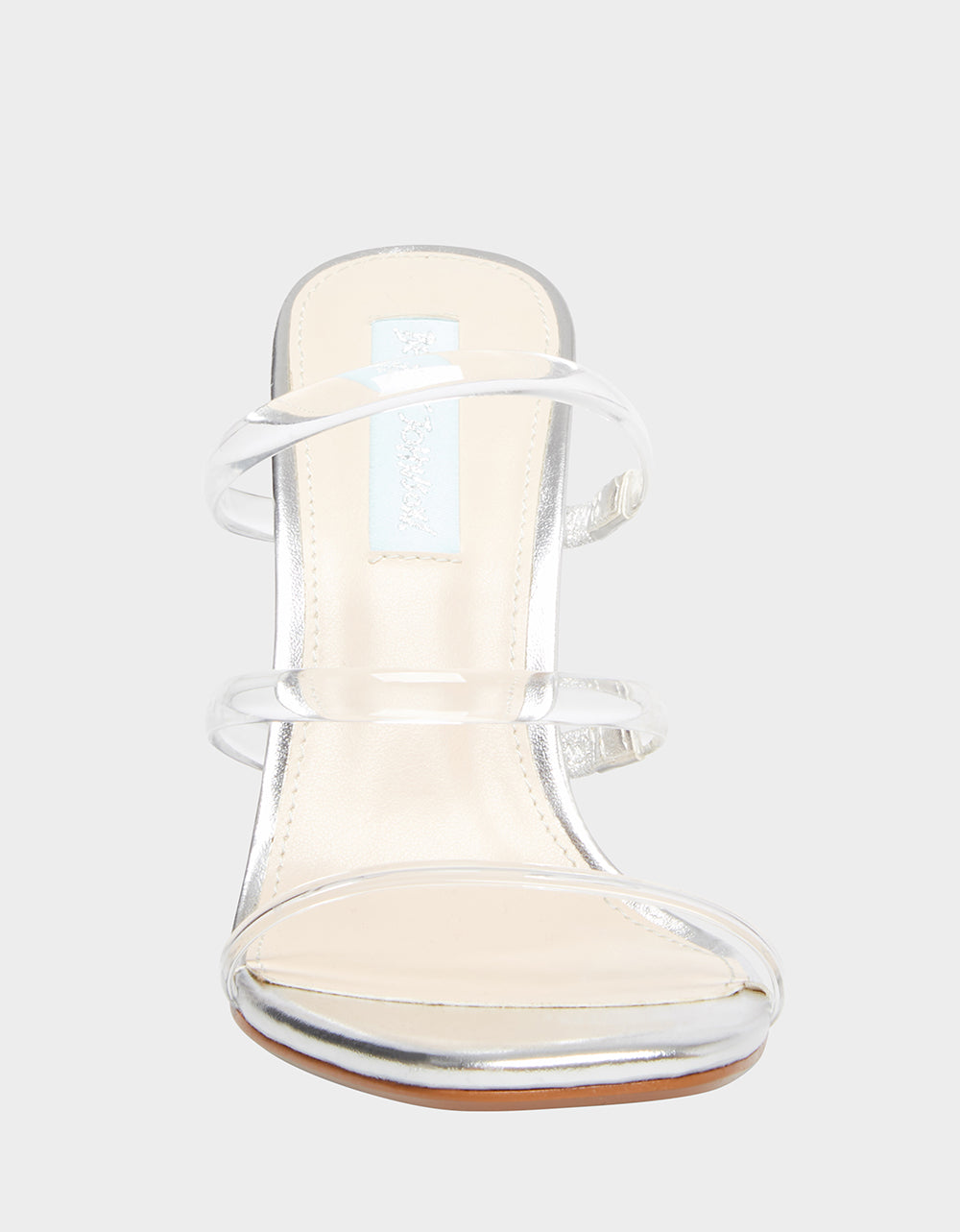 betsey johnson clear shoes