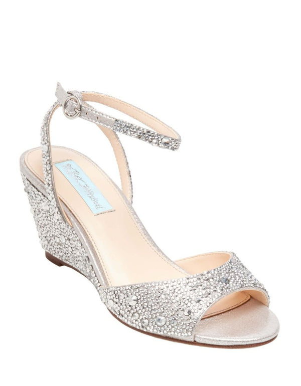 betsey johnson sparkle heels