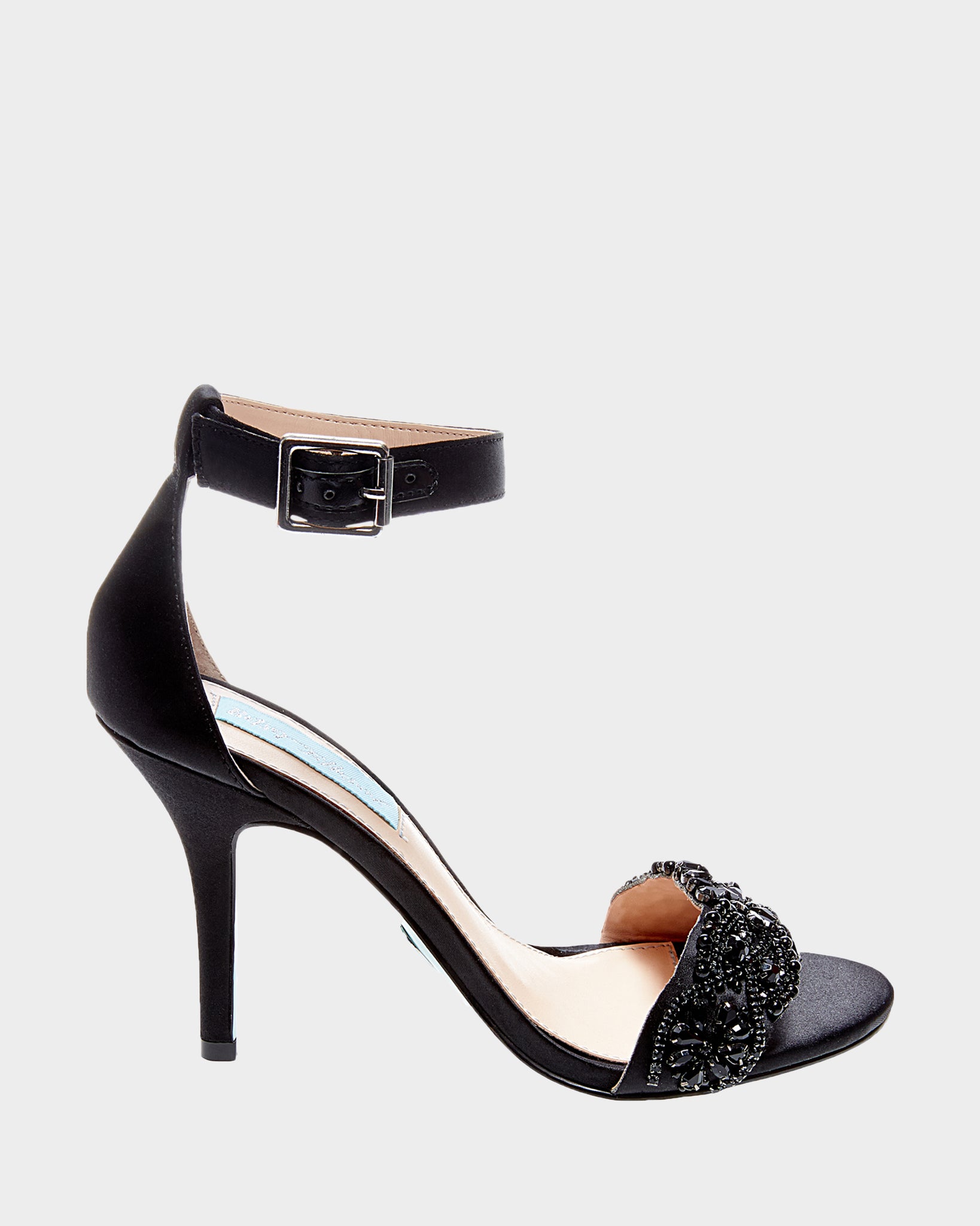 SB-GINA BLACK SATIN – Betsey Johnson