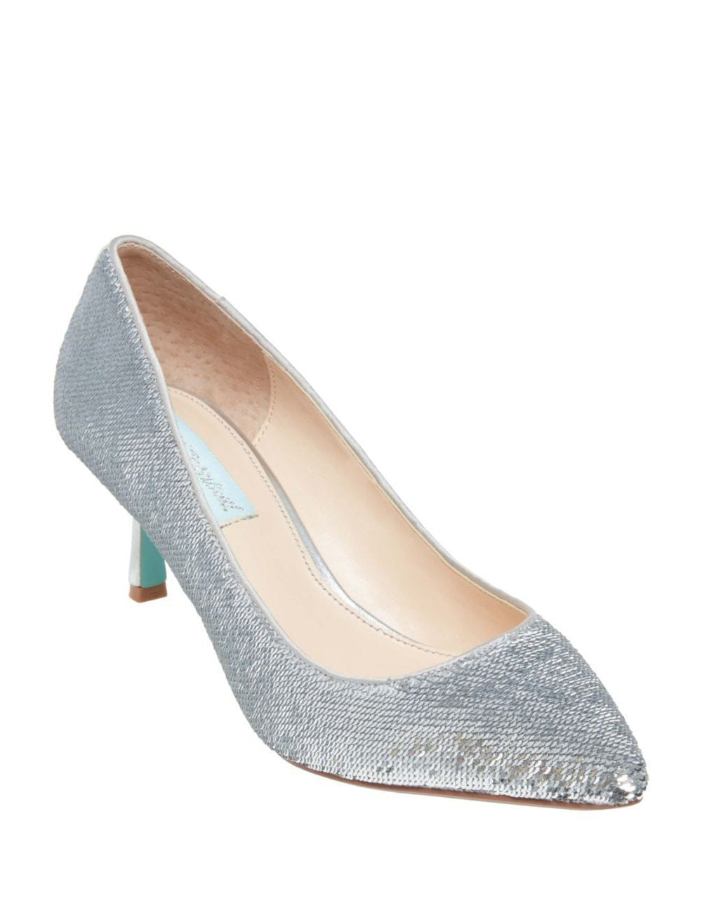 betsey johnson silver shoes