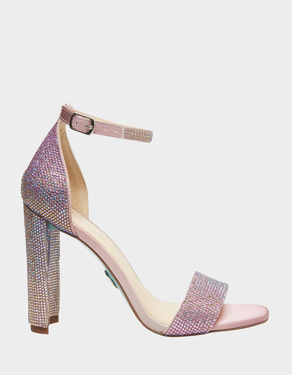 betsey johnson blush shoes