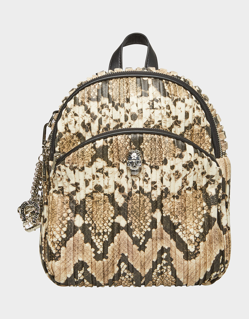 betsey johnson skull backpack