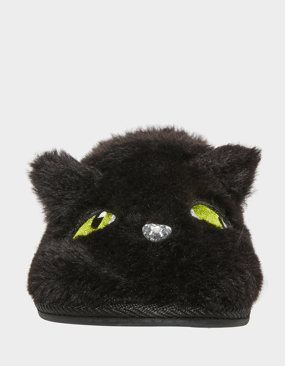 black cat slippers