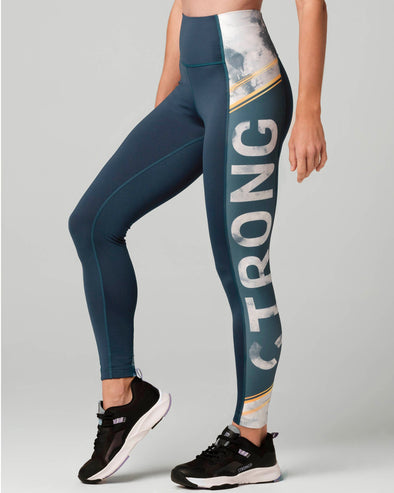 Strong Everyday High Waisted Ankle Leggings - Dark Charcoal