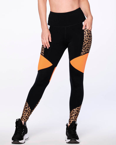 Zumba Since 2001 High Waisted Ankle Leggings - Bold Black Z1B000273 –  Natysports