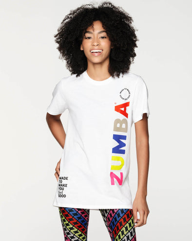 Nueva Llegada Ropa Mujer Zumba in motion top Tee z1t00 0100