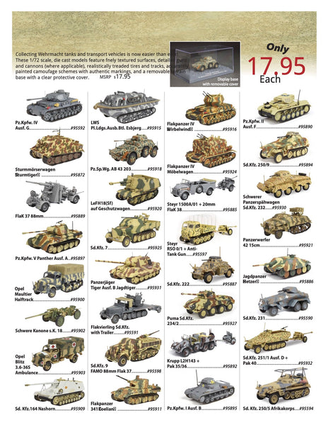 Altaya tank models