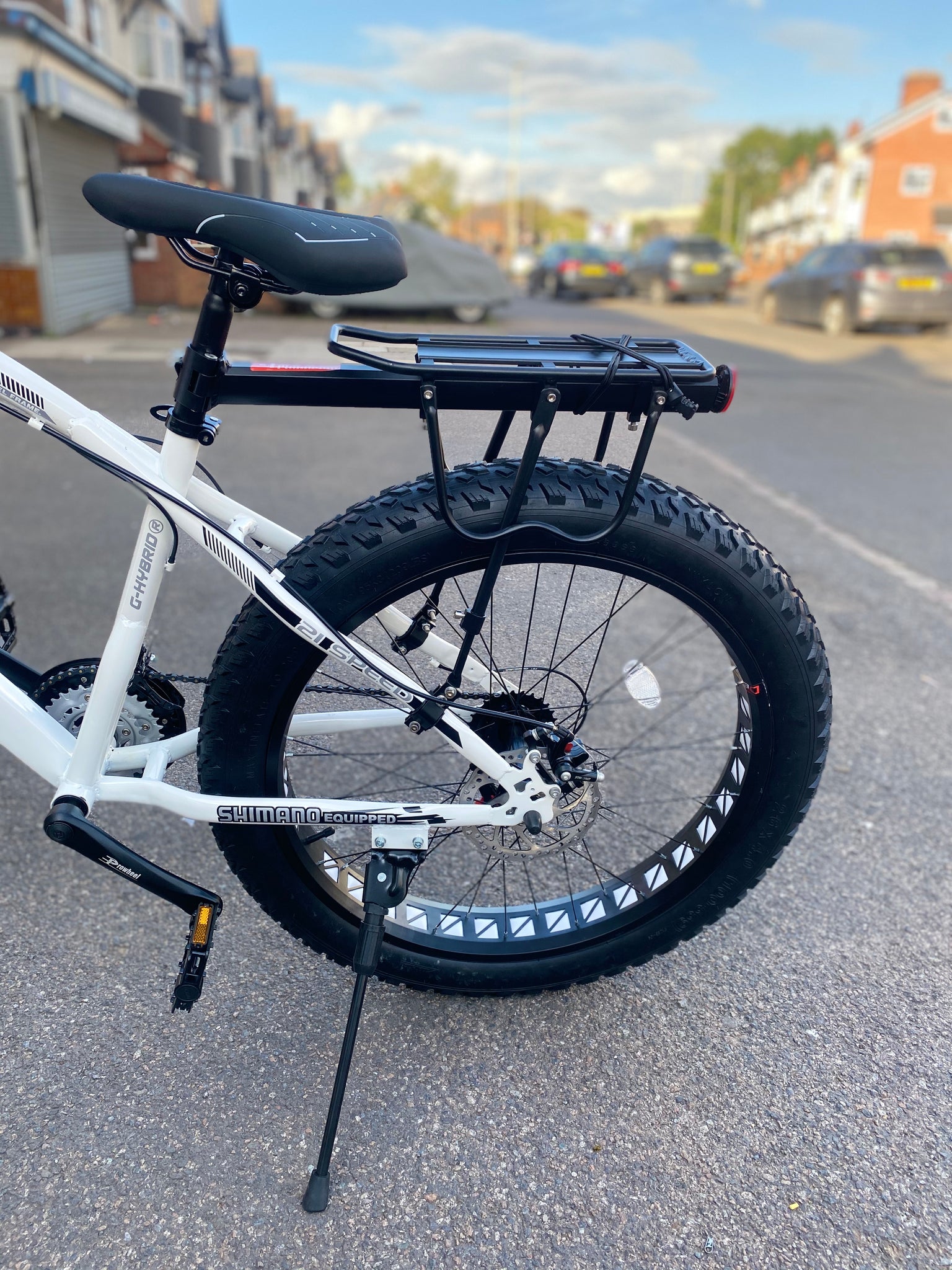 fat bike with carrier