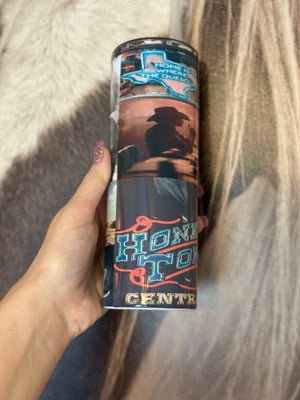 Western collage tumbler - Lake Shore To Main
