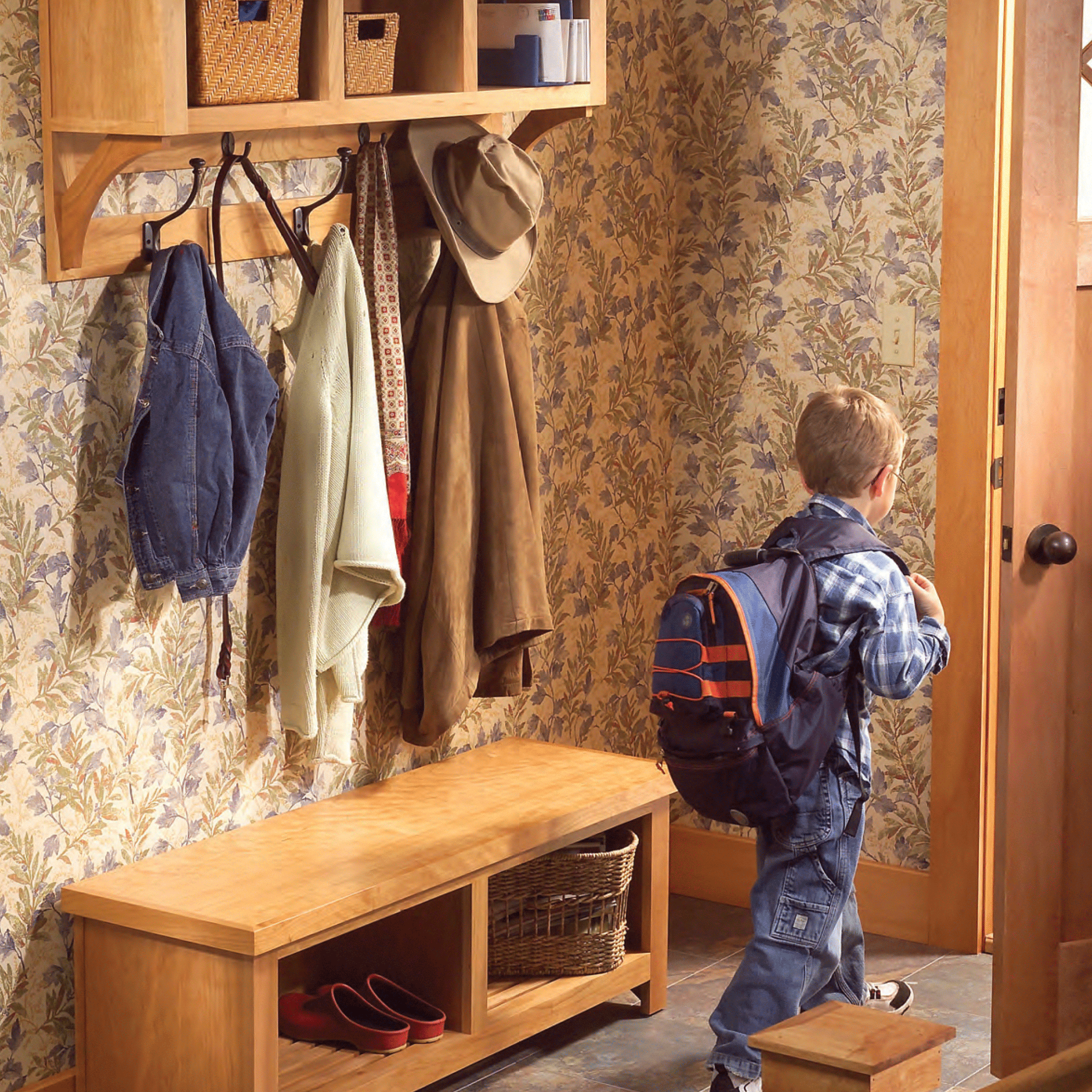 Entryway Storage Bench and Coat Rack – Family Handyman Shop