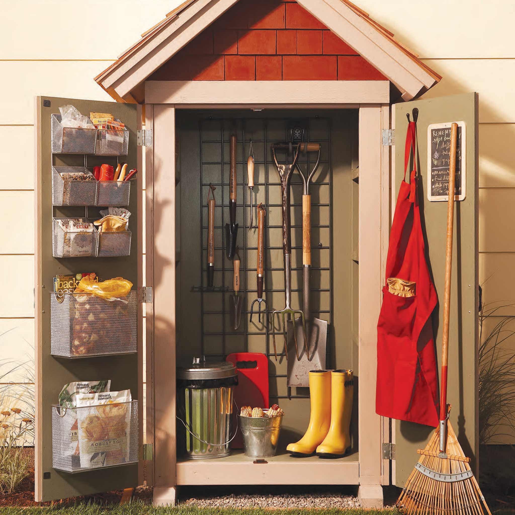 Garden Storage Closet – Family Handyman Shop