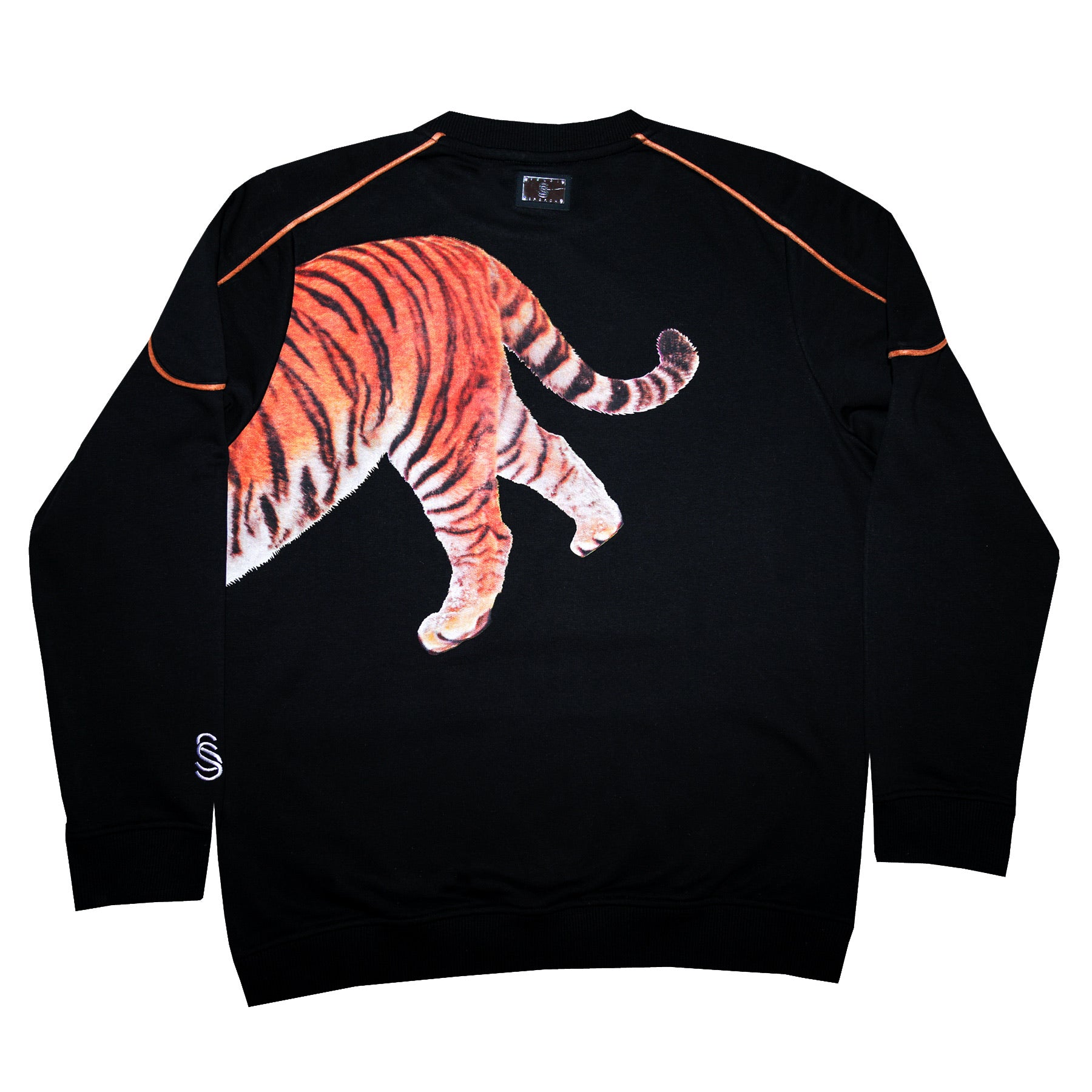 GRIFFIN TIGER CREWNECK MEN SWEATSHIRT BLACK – Soldi-Sporchi