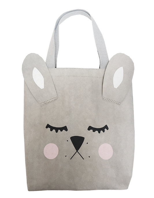 Washable Paper Bunny Book Bag