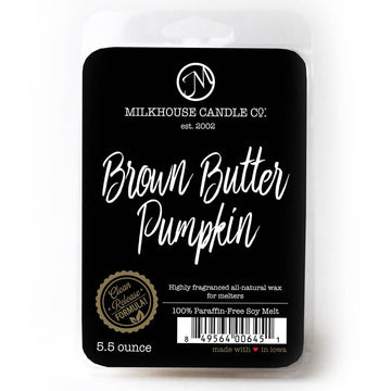 5.5 oz Scented Soy Wax Melts: Brown Butter Pumpkin