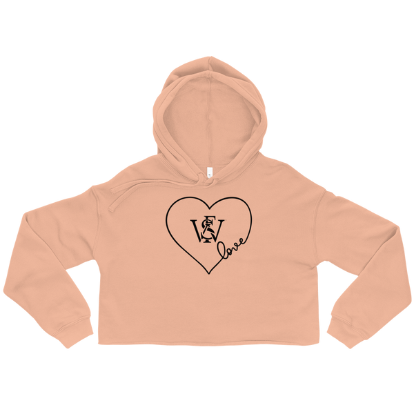 customized crop hoodie