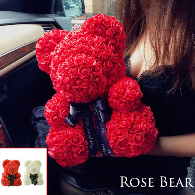 valentines day rose bears