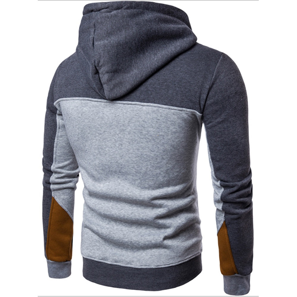 drawstring casual hoodie