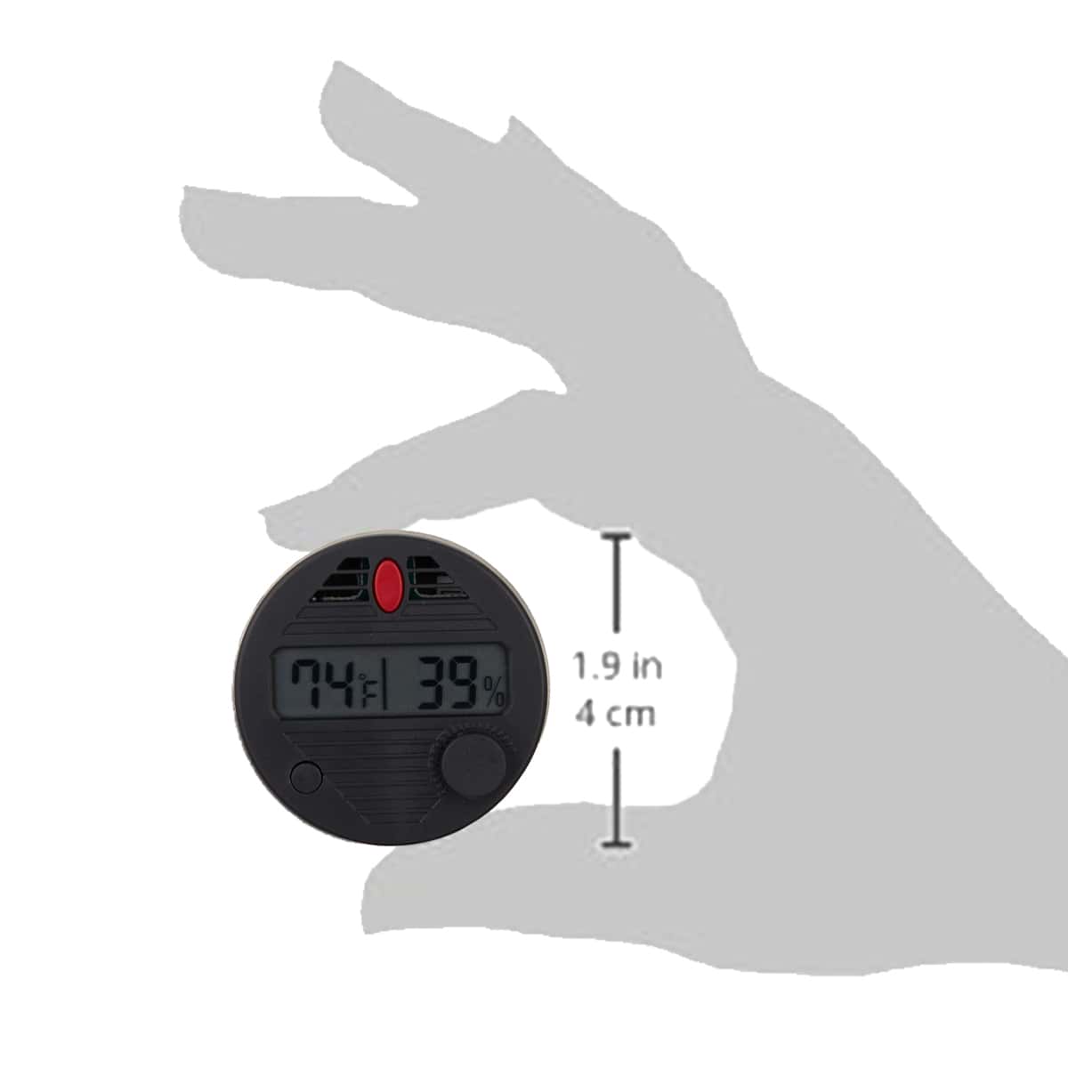 round digital thermometer