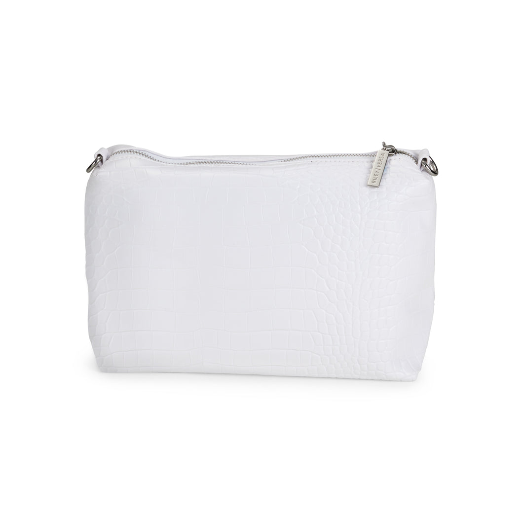 white coin purse