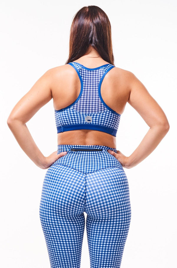 Women's Gingham Pattern Leggings