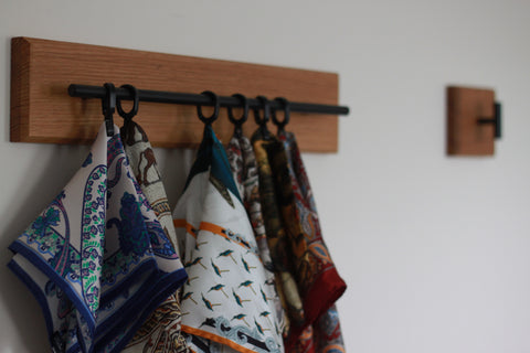 Pocket square display rack