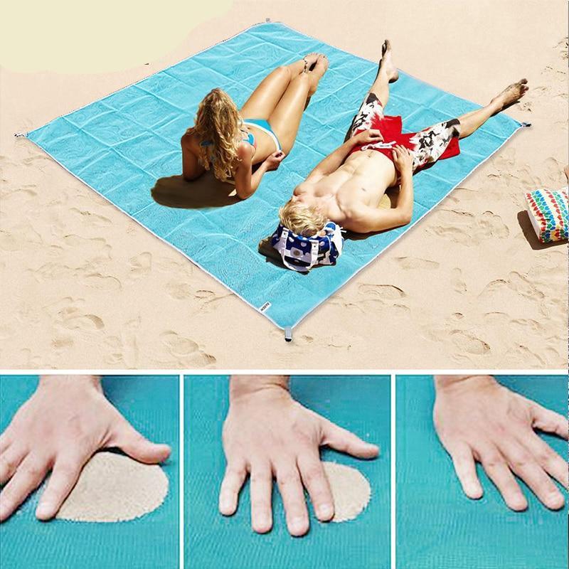 beach mat that sand falls through