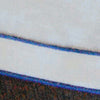 Leonardo Tea Towels White with blue stitch