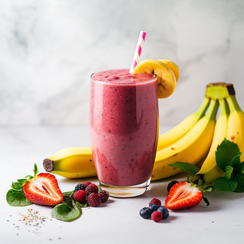 red fruit smoothie