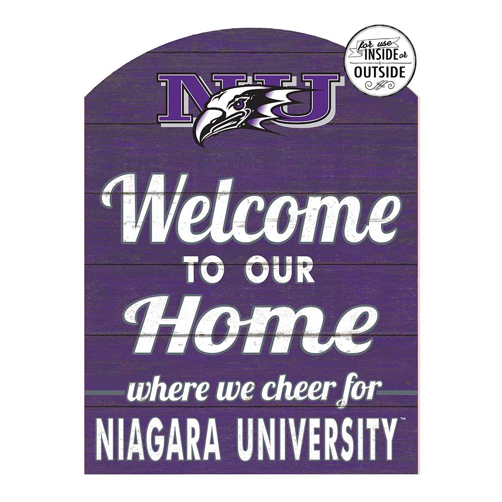 16x22 Indoor Outdoor Marquee Sign Niagara University Purple Eagles