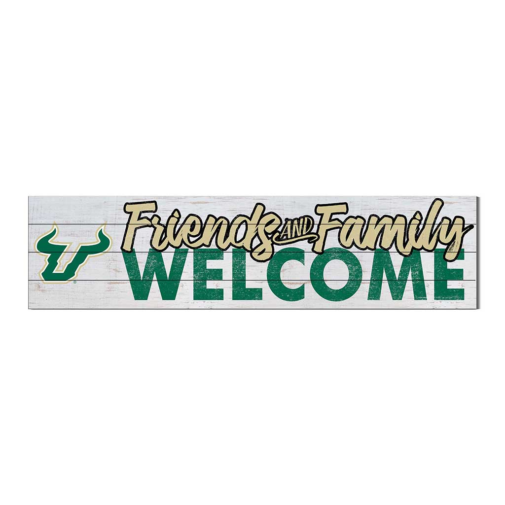 40x10 Sign Friends Family Welcome South Florida Bulls