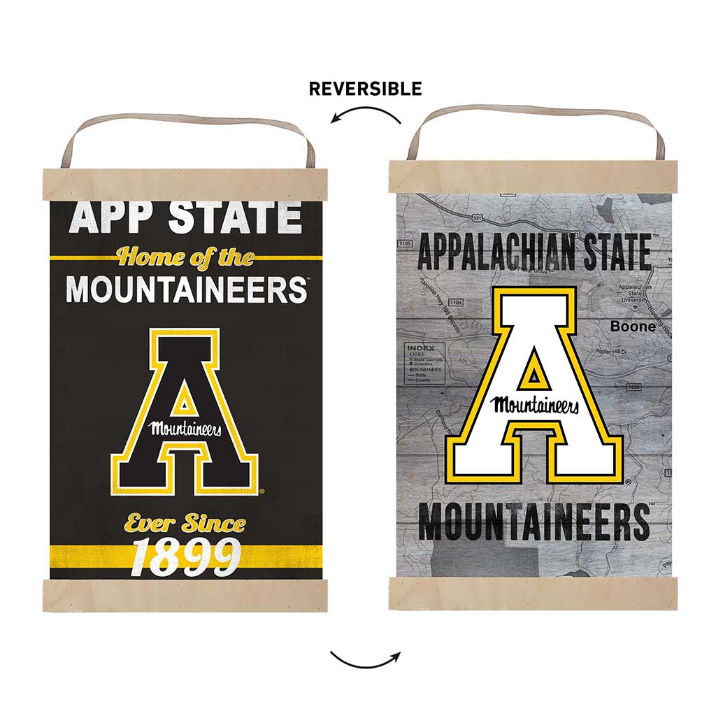 Reversible Banner Sign Home of the Appalachian State Mountaineers