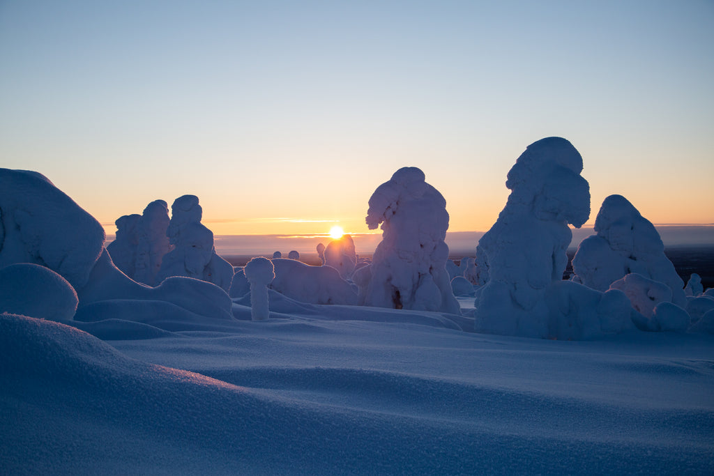 Pyhä Fell Sunset Kultakero