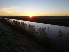 Un lever de soleil à Fenland