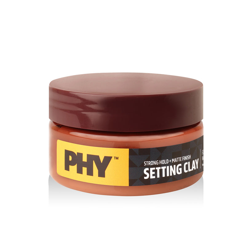 Phy Hair Setting Clay | Strong Hold | Matte Finish | Free of synthetic  polymers | Does not damage the hair – The Phy Life