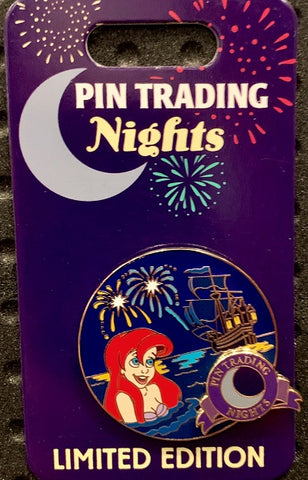 ariel pin trading night pin