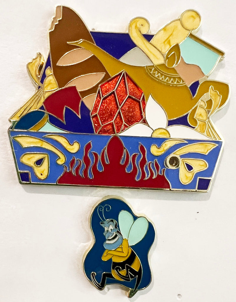 Abu Aladdin Sidekicks Heroes vs Villains Mystery WDW Disney Pin B04