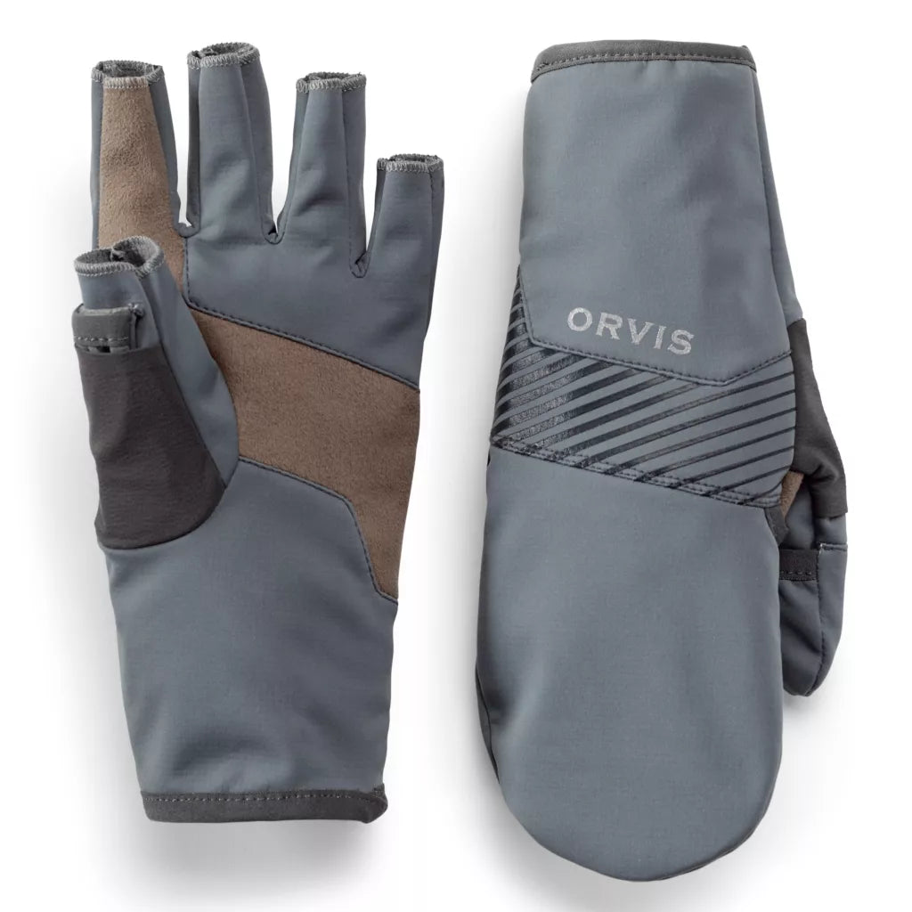 Orvis Softshell Convertible Mitt Turbulence