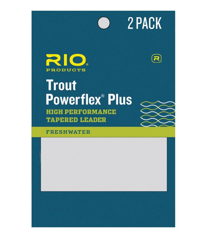 Rio Powerflex+ Trout Leader 2pk 12ft