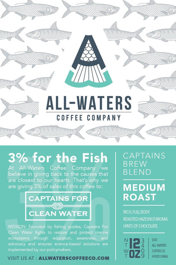 All-Waters Coffee Captains Blend 12oz