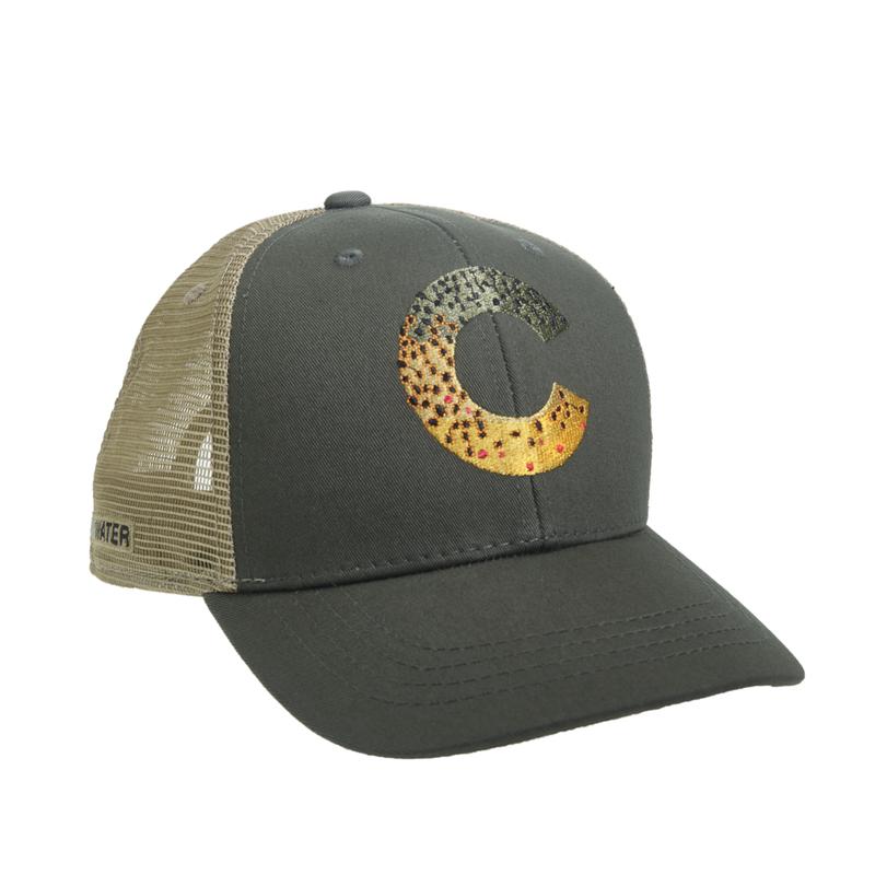 Rep Your Water Colorado Brown Trout Skin Hat