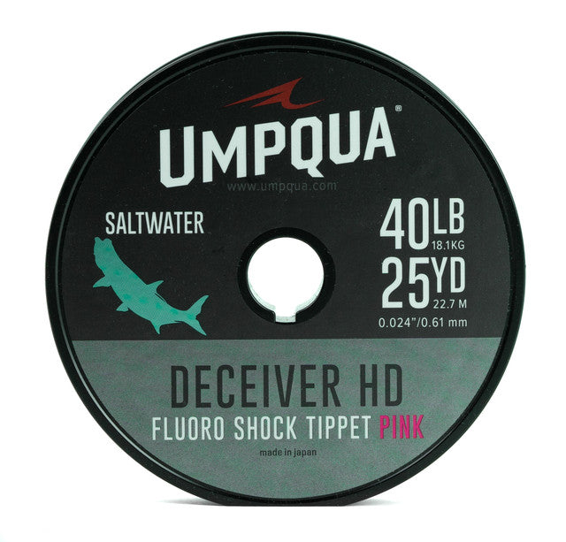 Umpqua Deceiver HD Saltwater Shock Tippet Pink