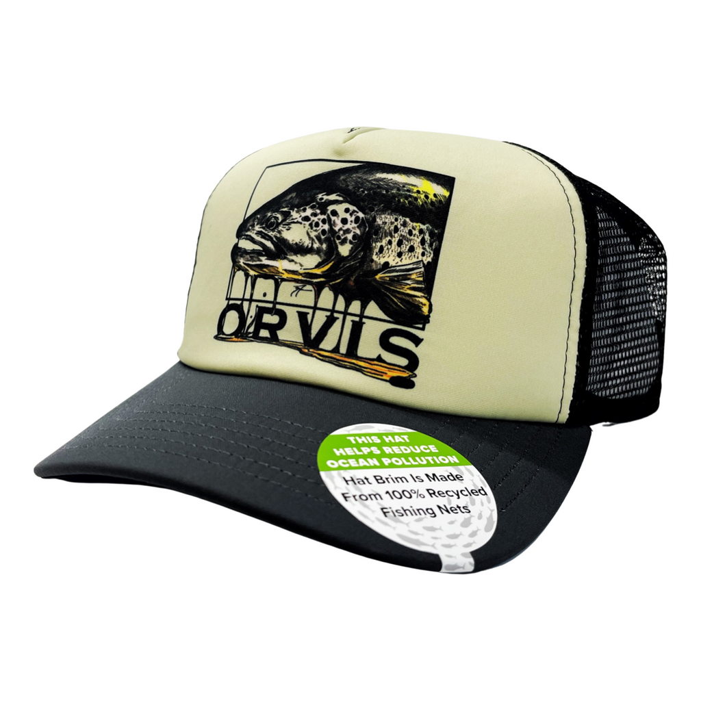 Orvis Dripping Trout Trucker Hat