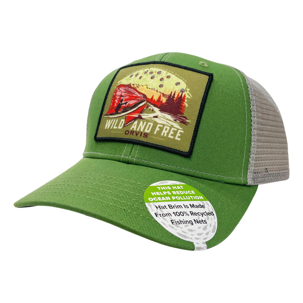 Orvis Wild and Free Trucker Hat