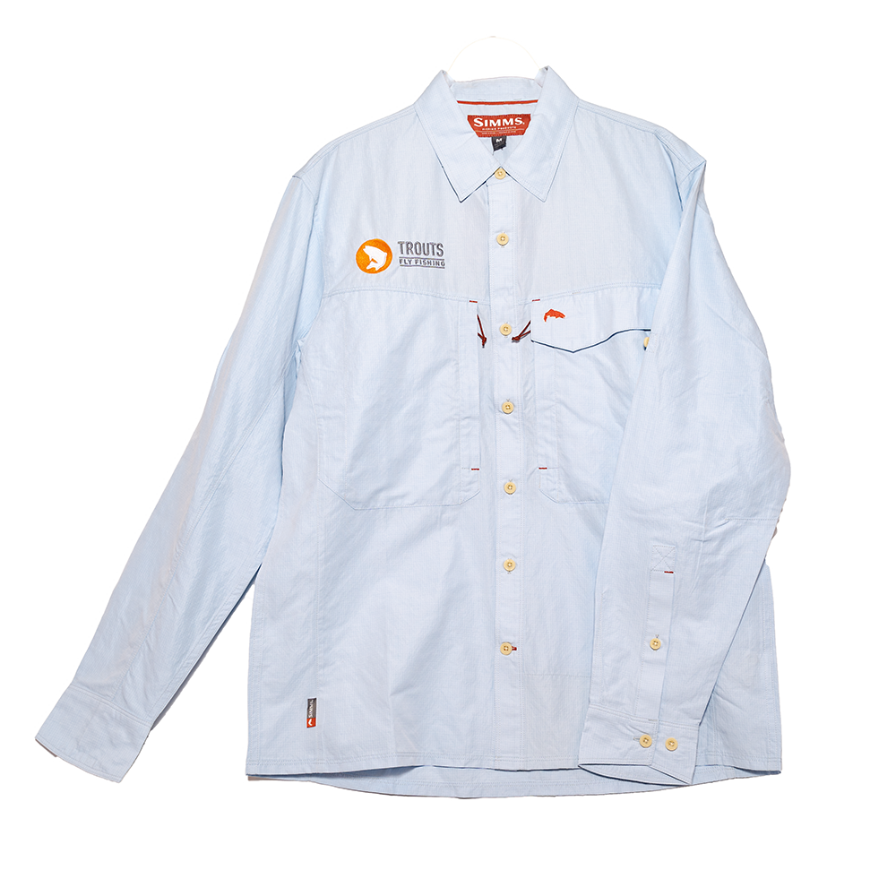 Trouts x Simms Guide Long Sleeve Shirt Marle