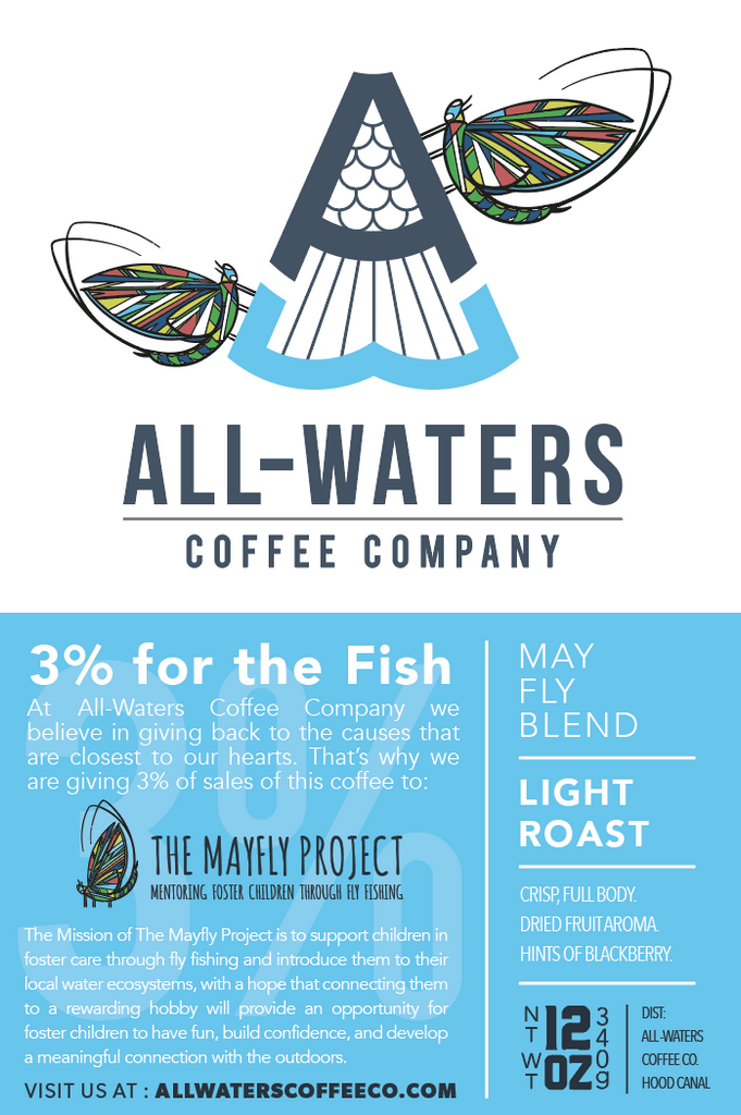 All-Waters Coffee Mayfly Blend 12oz