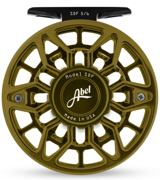 Abel SDF Fly Reel - Custom 5/6 Satin Olive